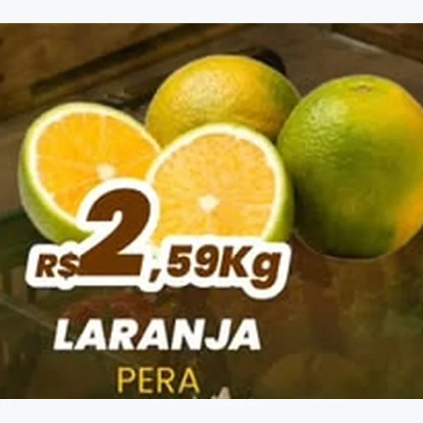 Recorte do encarte de Laranja Pera