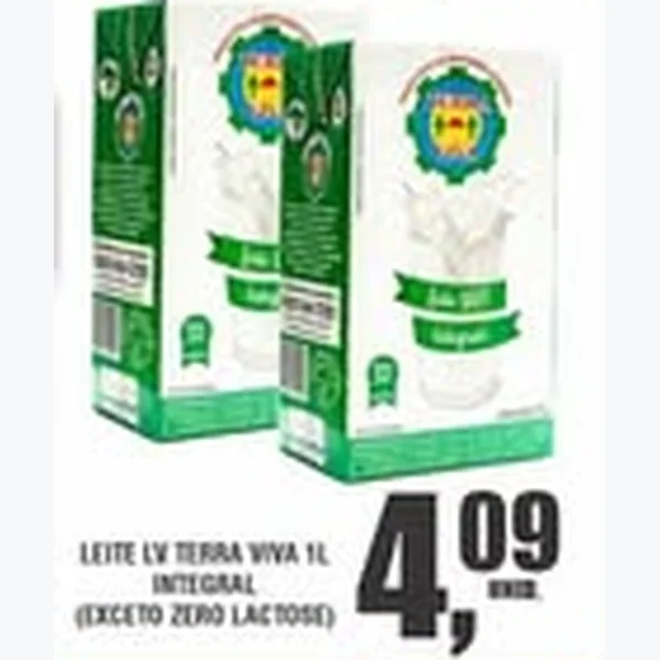 Leite Integral Terra Viva 1 L