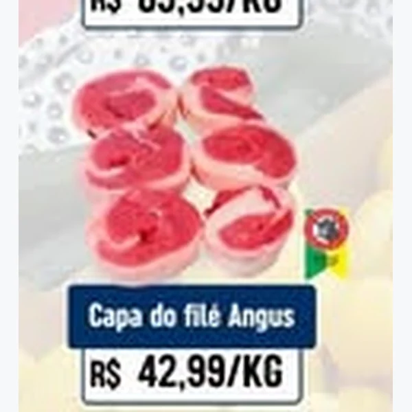 Recorte do encarte de Capa do Filé Angus