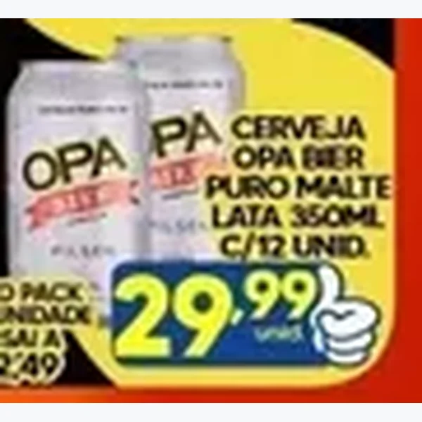 Cerveja Puro Malte Opa Bier 12 un × 350 ml