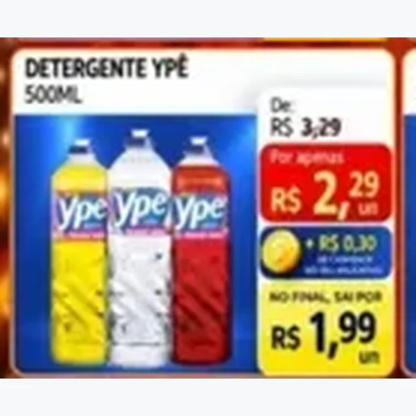 Detergente Ypê 500 ml