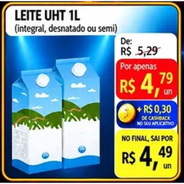 Leite Uht 1 L