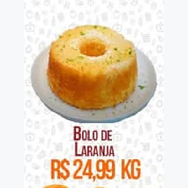 Recorte do encarte de Bolo de Laranja