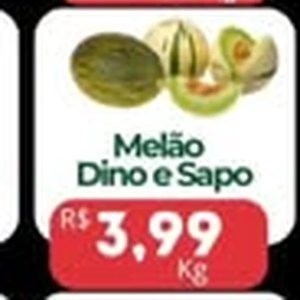 Melão Dino e Sapo