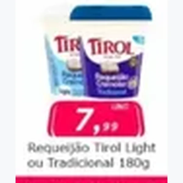 Requeijão Tradicional Tirol 180 g