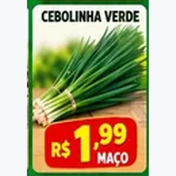 Recorte do encarte de Cebolinha Verde
