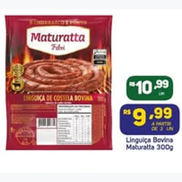 Linguiça Bovina Maturatta