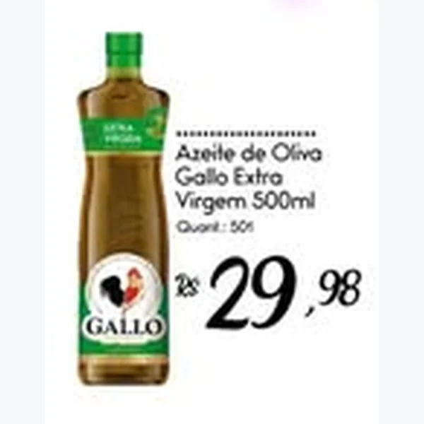 Azeite de Oliva Extra Virgem Gallo 500 ml