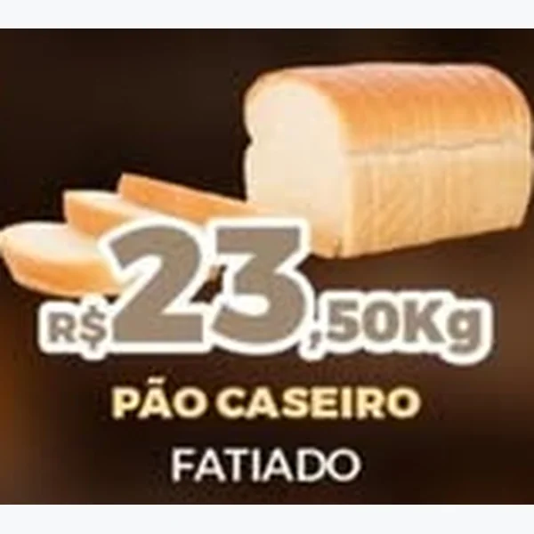 Recorte do encarte de Pão Caseiro Fatiado