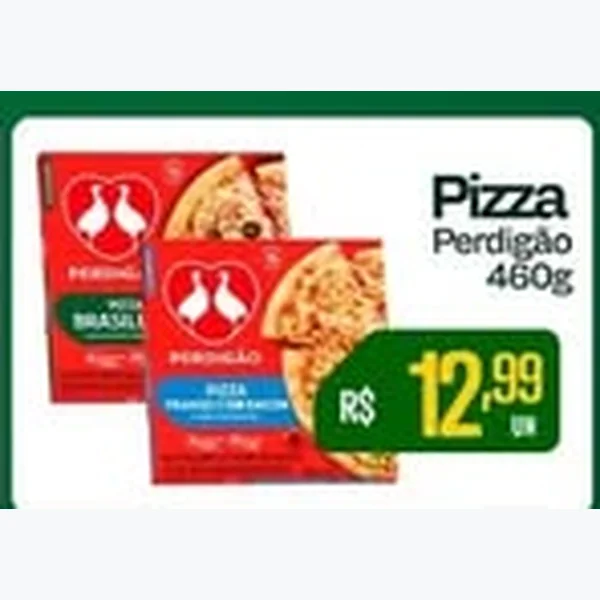 Recorte do encarte de Pizza Perdigão 460 g