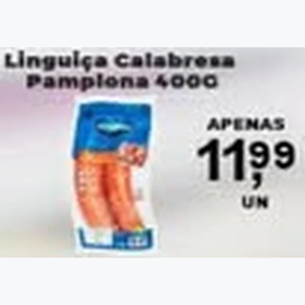 Linguica Calabresa Pamplona 400 g