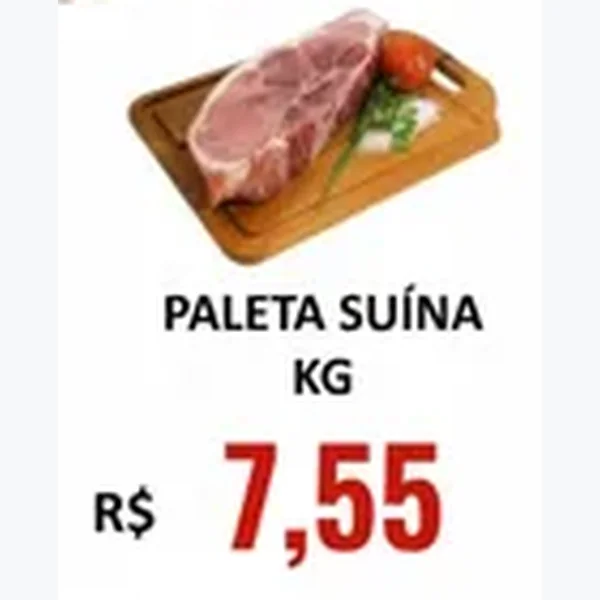 Recorte do encarte de Paleta Suína