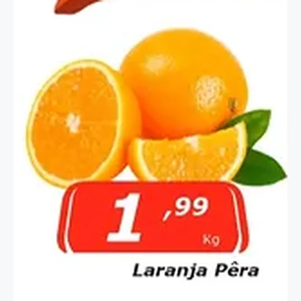 Recorte do encarte de Laranja Pera