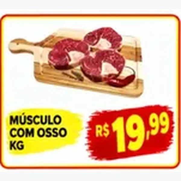 Músculo com Osso