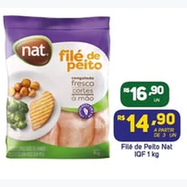 Filé de Peito Iqf Nat