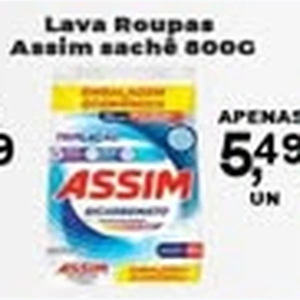 Recorte do encarte de Lava Roupas Assim