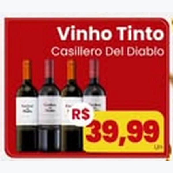 Vinho Tinto Casillero Del Diablo