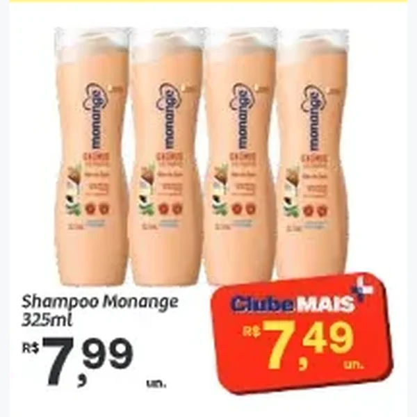 Shampoo Monange 325 ml