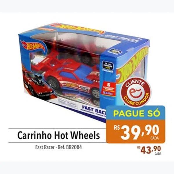 Carrinho Fast Racer Hot Wheels