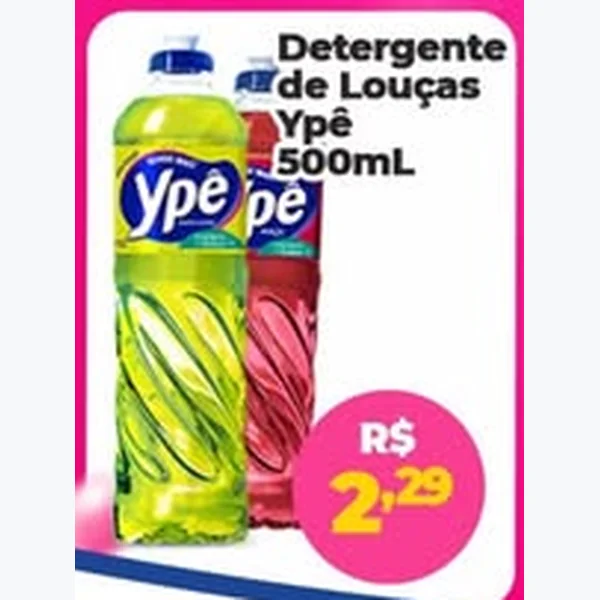 Detergente de Louças Ypê 500 ml