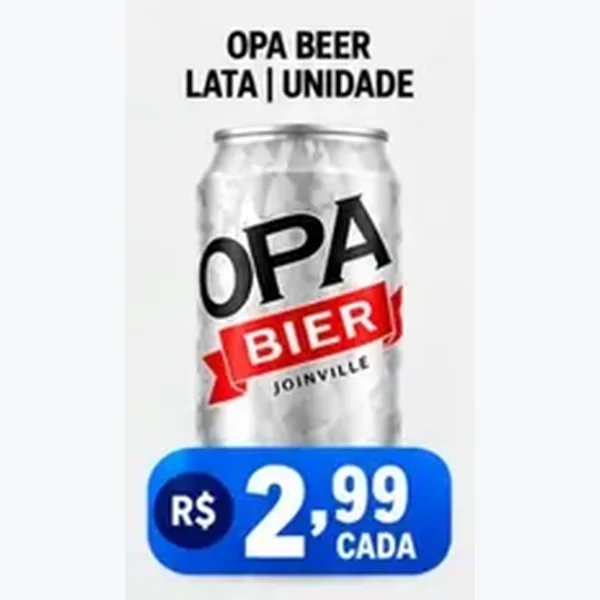 Recorte do encarte de Cerveja Opa Bier