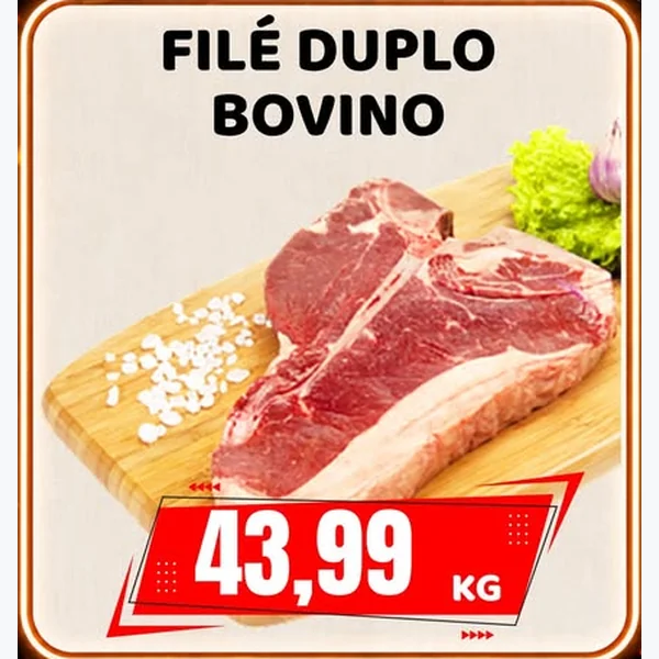 Filé Duplo Bovino