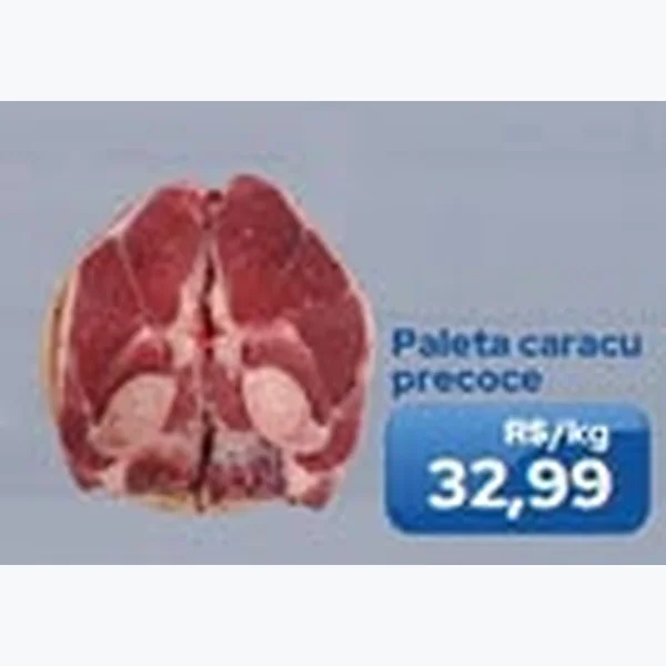 Recorte do encarte de Paleta Caracu Precoce