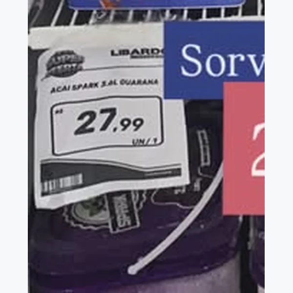 Açaí com Guaraná Spark 3 L
