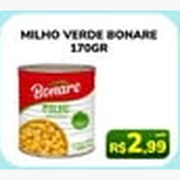 Milho Verde Bonare 170 g