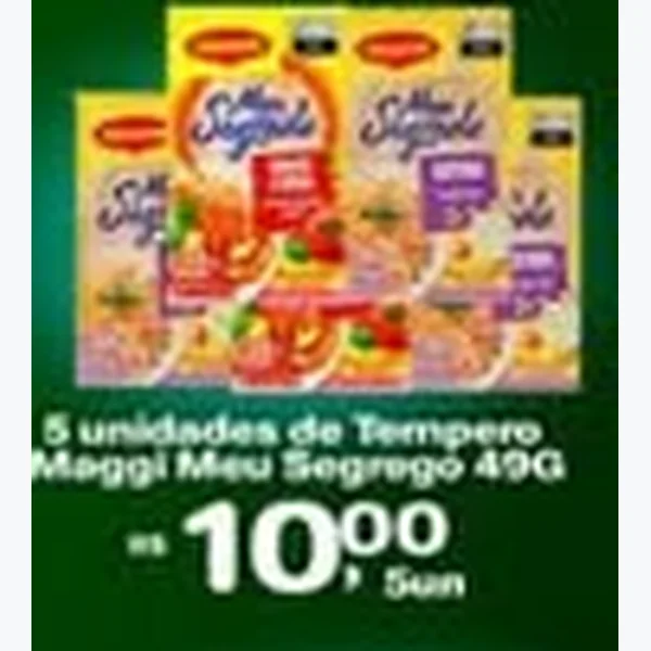 Tempero Maggi Meu Segredo 49 g