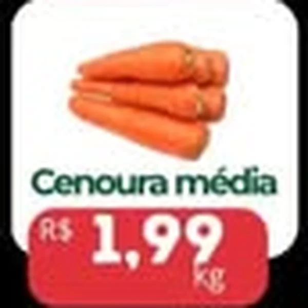 Cenoura Média