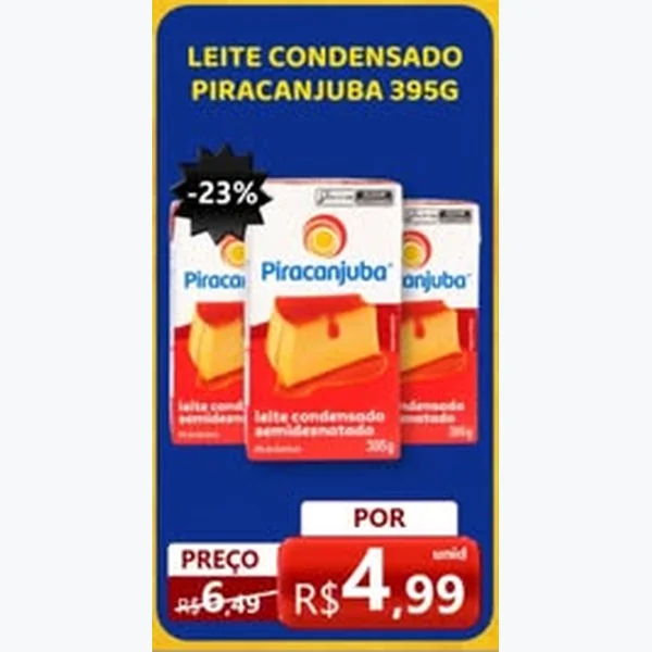 Leite Condensado Piracanjuba 395 g