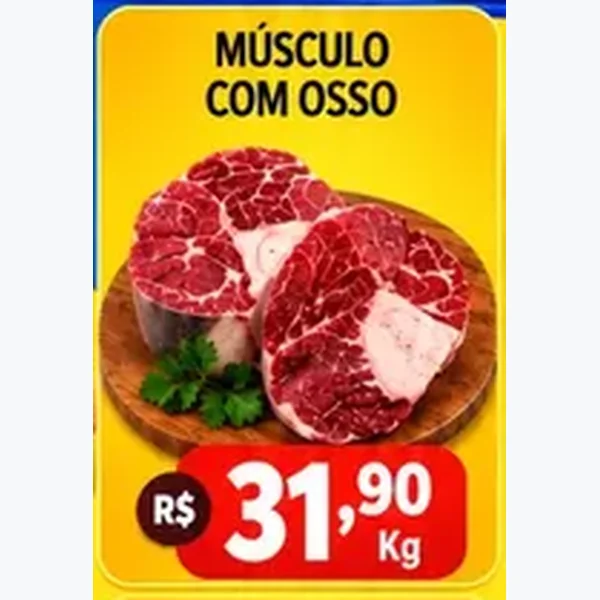 Músculo com Osso