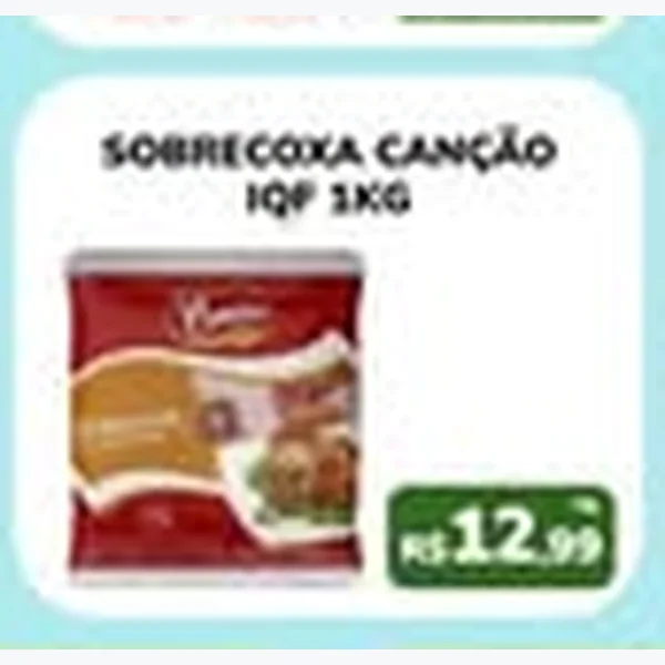 Sobrecoxa Iqf Canção 1 kg