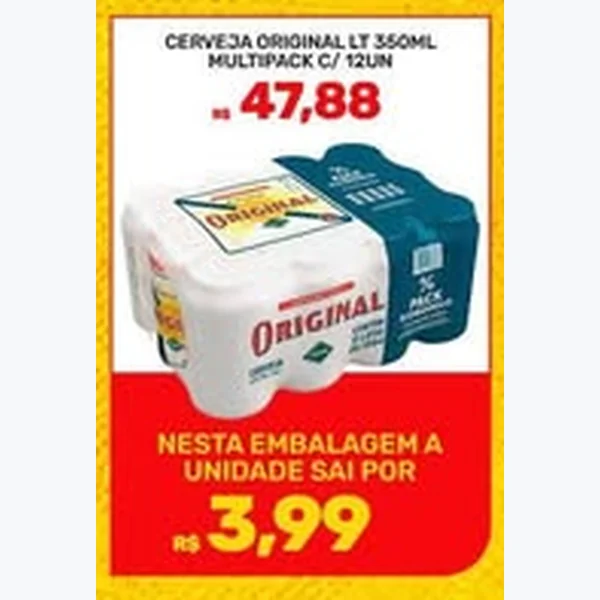Cerveja Original 12 un × 350 ml
