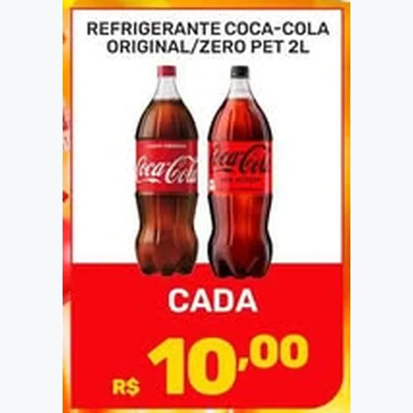 Refrigerante Zero Coca-Cola 2 L