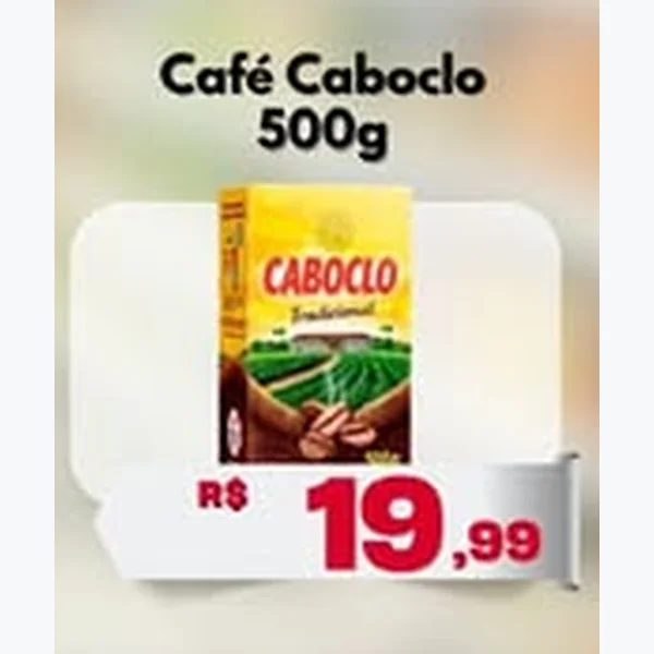 Recorte do encarte de Café Caboclo