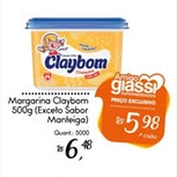 Margarina Claybom 500 g