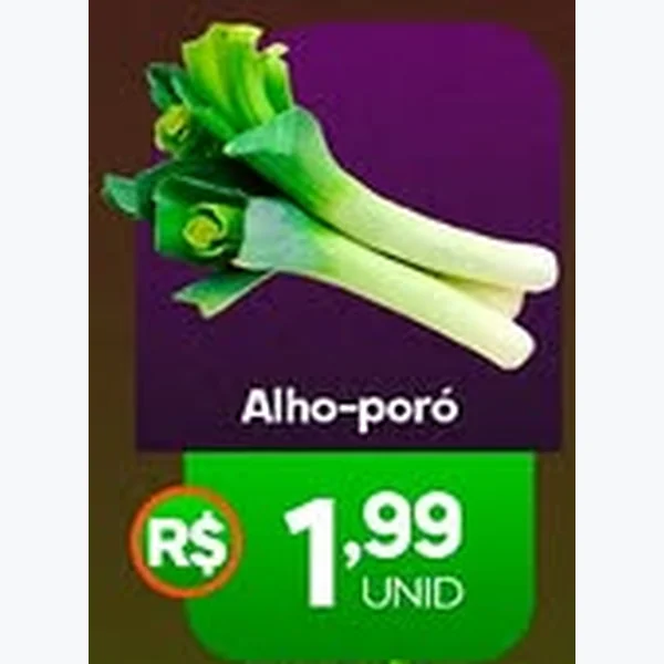 Recorte do encarte de Alho-poró