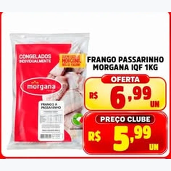 Frango Passarinho Iqf Morgana 1 kg