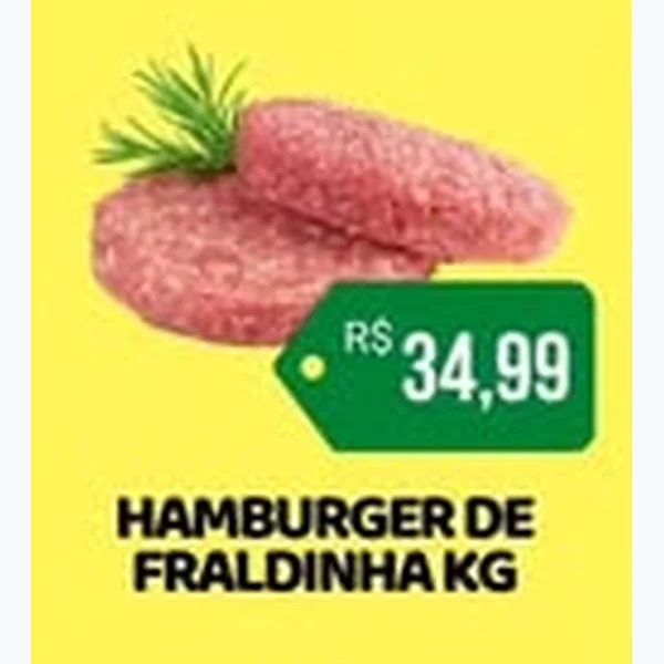 Recorte do encarte de Hambúrguer de Fraldinha