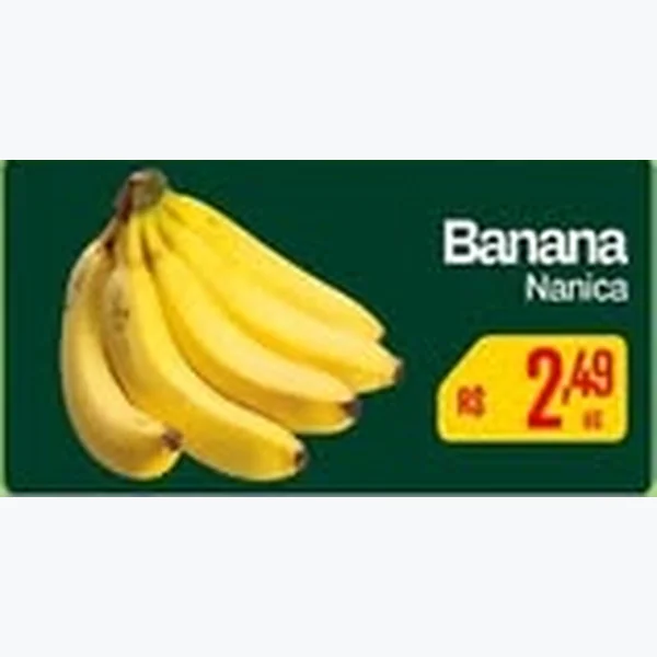 Recorte do encarte de Banana Nanica