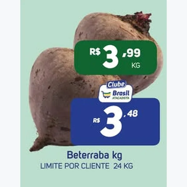 Recorte do encarte de Beterraba