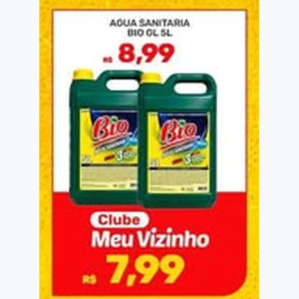 Água Sanitária Bio 5 L
