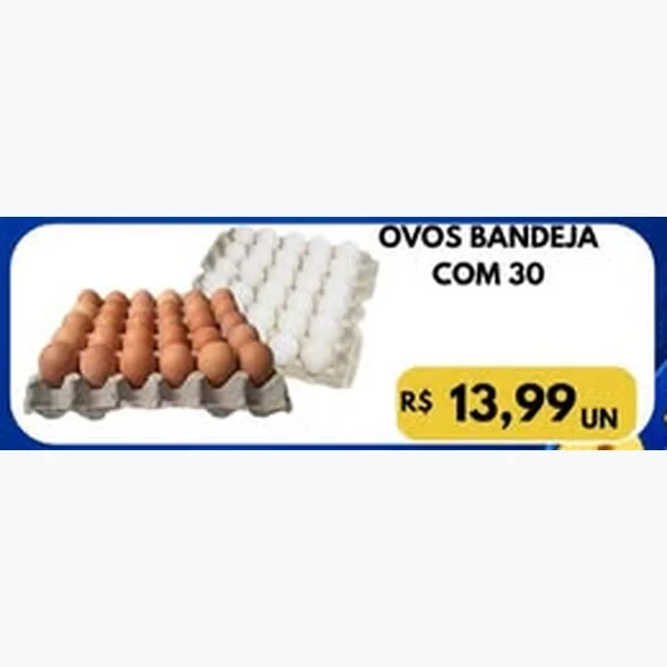 Ovos de Galinha 30 un