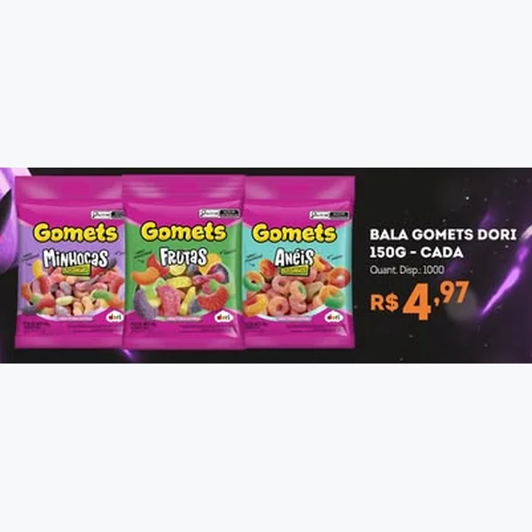 Bala Anéis Dori 150 g