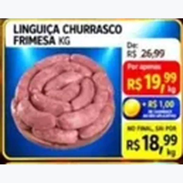 Linguiça Churrasco Frimesa