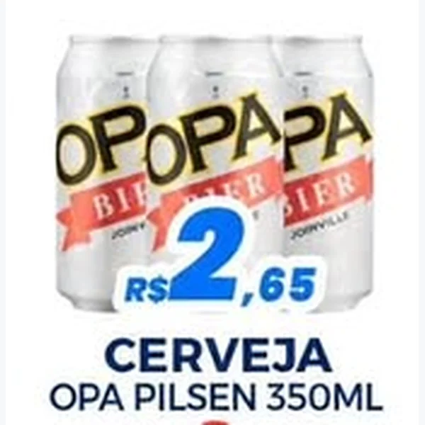 Cerveja Pilsen Opa Bier 350 ml