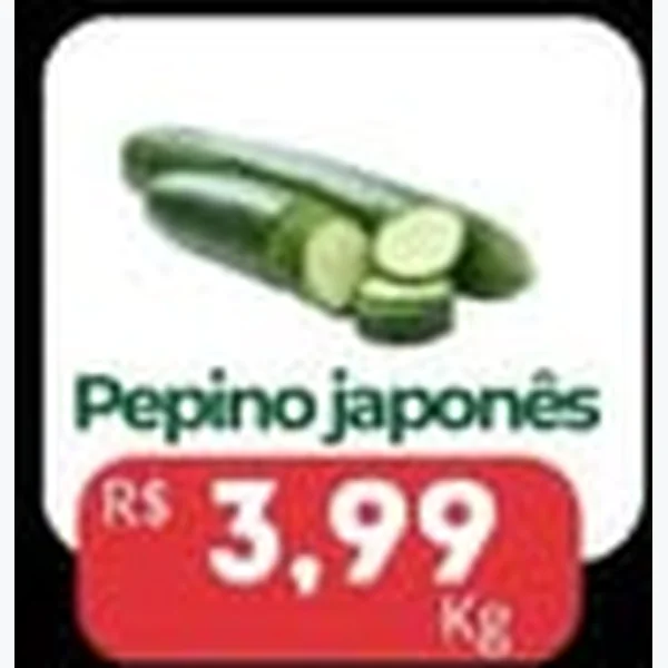 Recorte do encarte de Pepino Japonês
