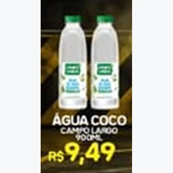 Recorte do encarte de Água de Coco Campo Largo 900 ml